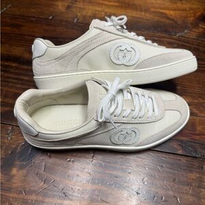 Gucci White Sneakers 41 NEW